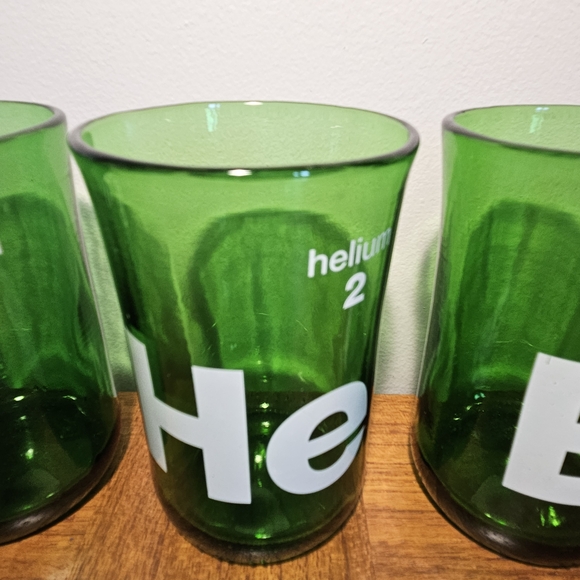 CHEERS Green 8 oz Arctech Recycled Wine Tumblers Glasses Set Of 4 - Picture 3 of 7